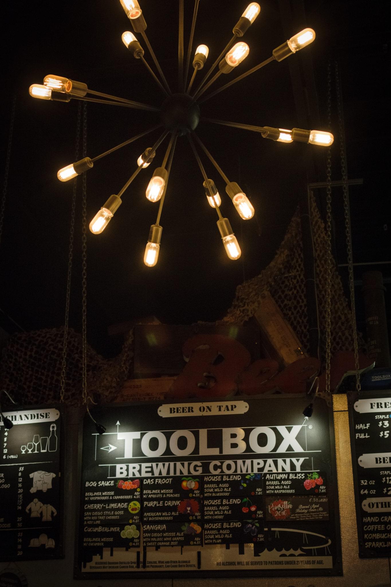 Brewery Ceiling Lighting